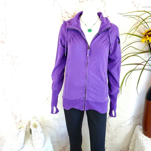 Sweaty Betty Jackets & Blazers - Sweaty Betty active wear stretch hoodie jacket